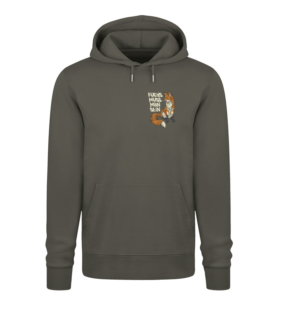 Fuchs muss man sein 100% Bio Unisex Hoodie