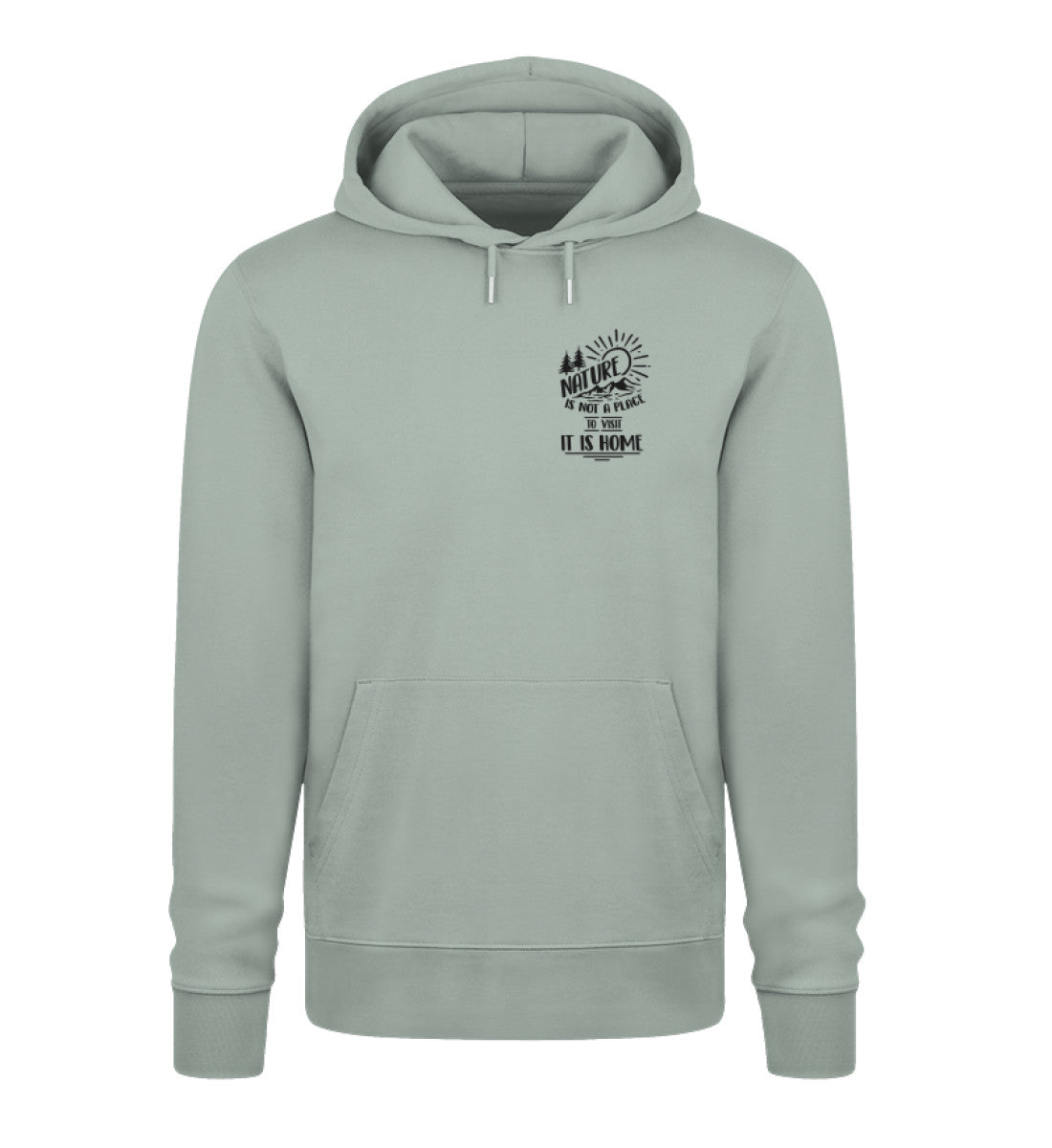 Nature is Home 100% Bio Unisex Hoodie