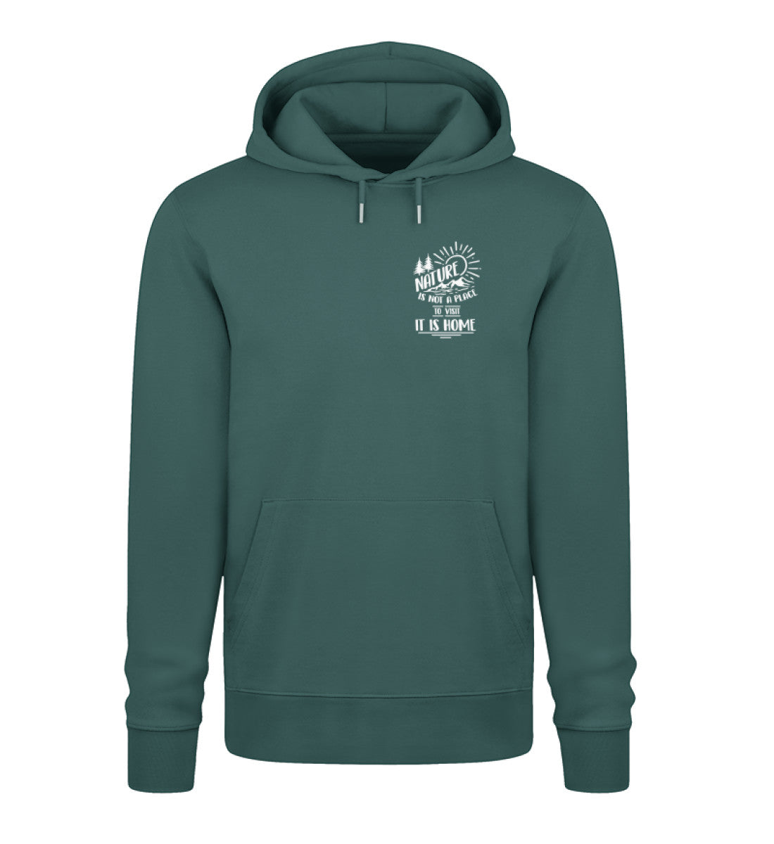 Nature is Home 100% Bio Unisex Hoodie