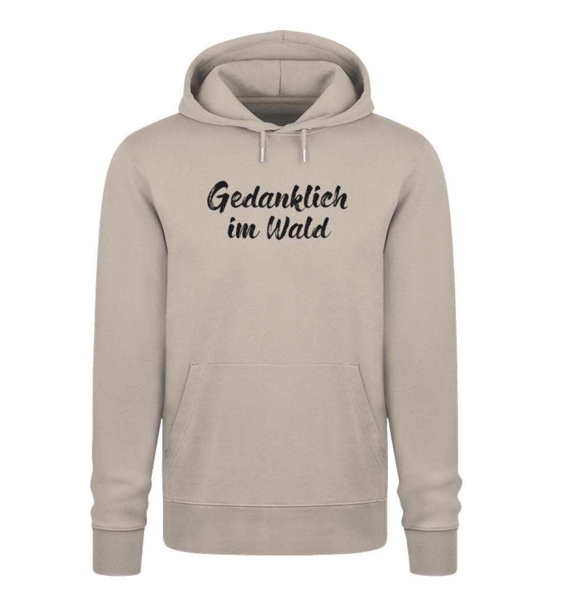 Gedanklich im Wald 100% Bio Unisex Hoodie