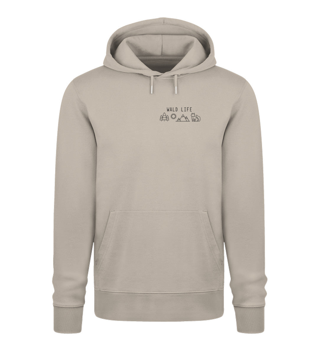 WALD LIFE 100% Bio Unisex Hoodie