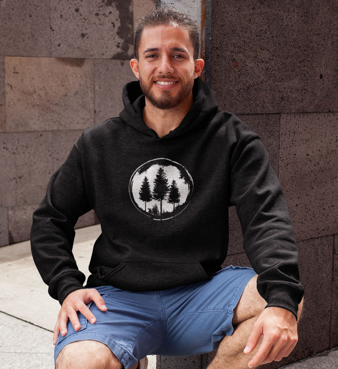 Fichten 100% Bio Unisex Hoodie