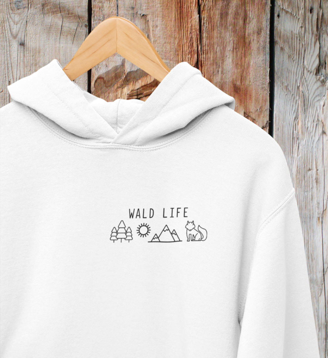 WALD LIFE 100% Bio Unisex Hoodie