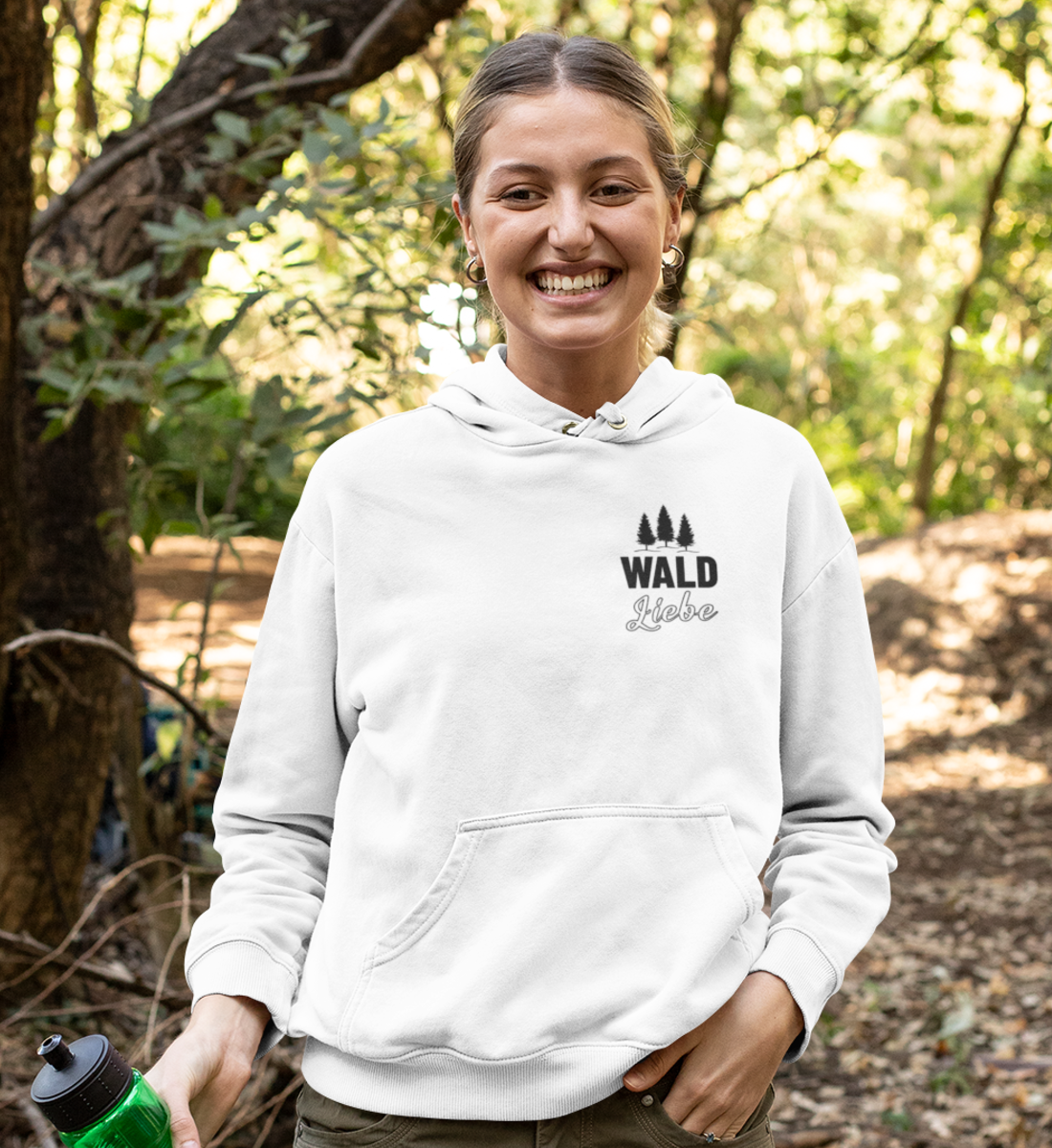 Wald Liebe 100% Bio Unisex Hoodie
