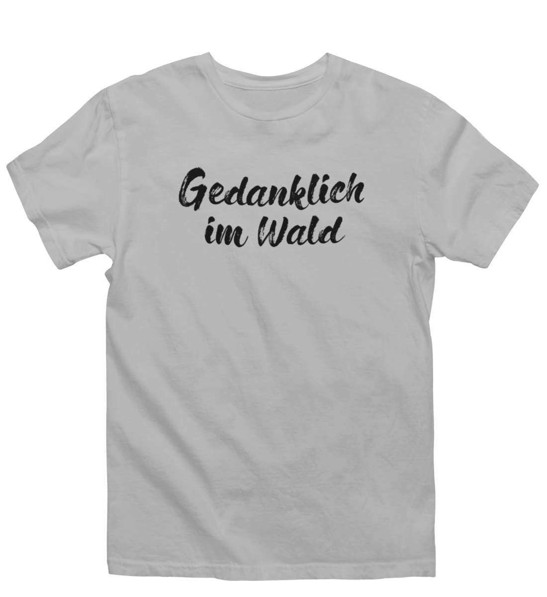 Gedanklich im Wald 100% Bio Unisex T-Shirt