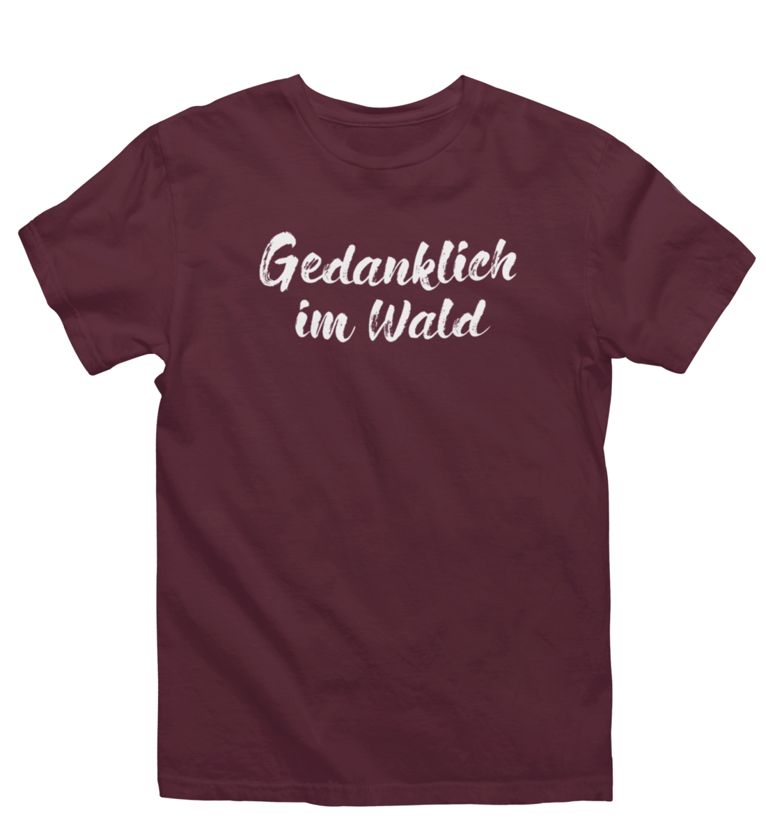 Gedanklich im Wald 100% Bio Unisex T-Shirt