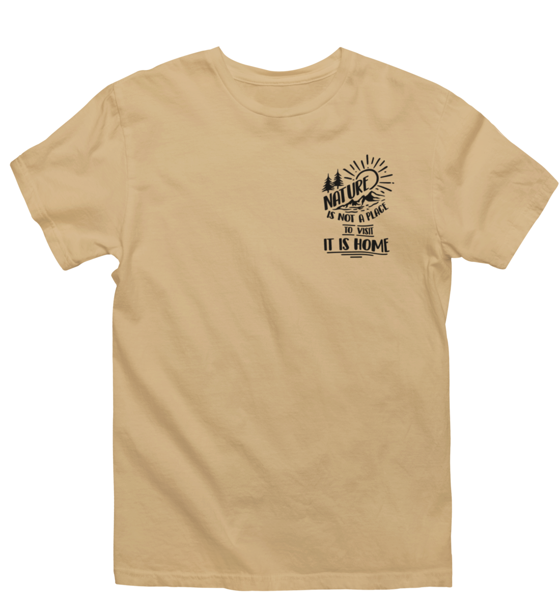 Nature is Home 100% Bio Unisex T-Shirt