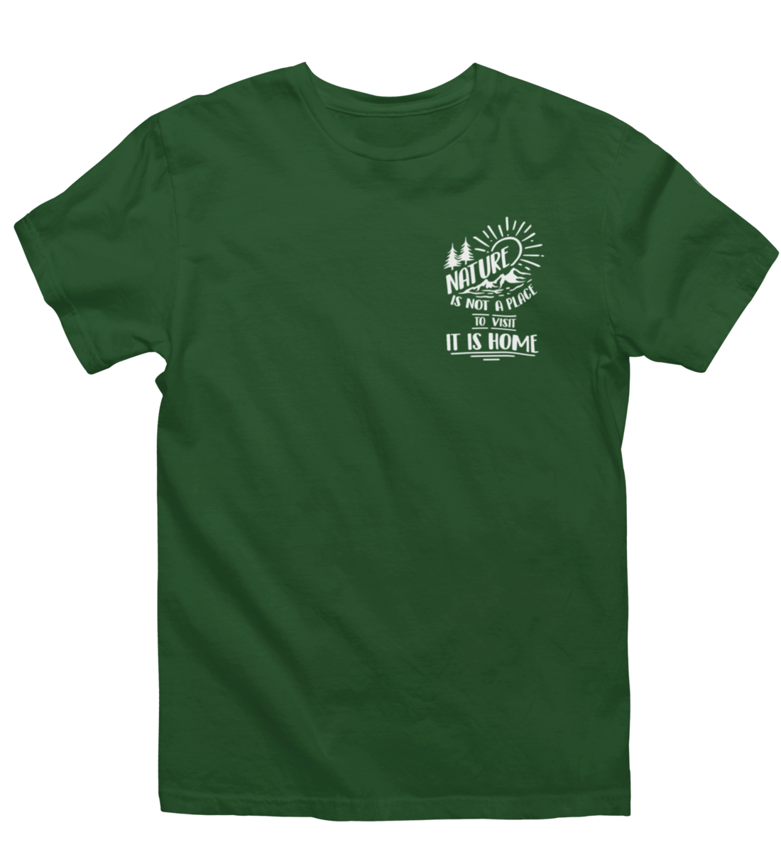 Nature is Home 100% Bio Unisex T-Shirt