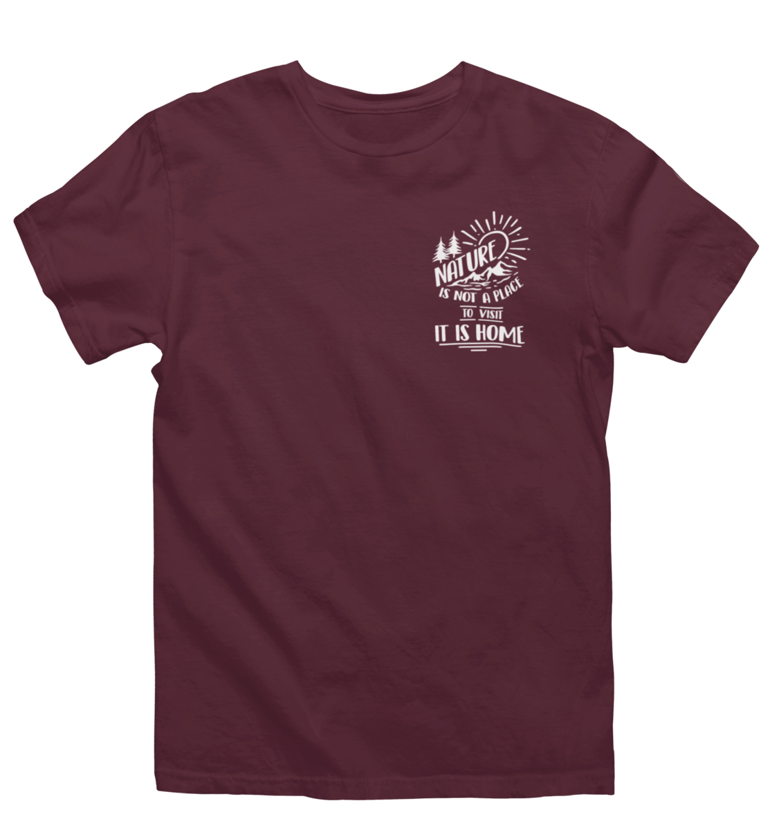 Nature is Home 100% Bio Unisex T-Shirt
