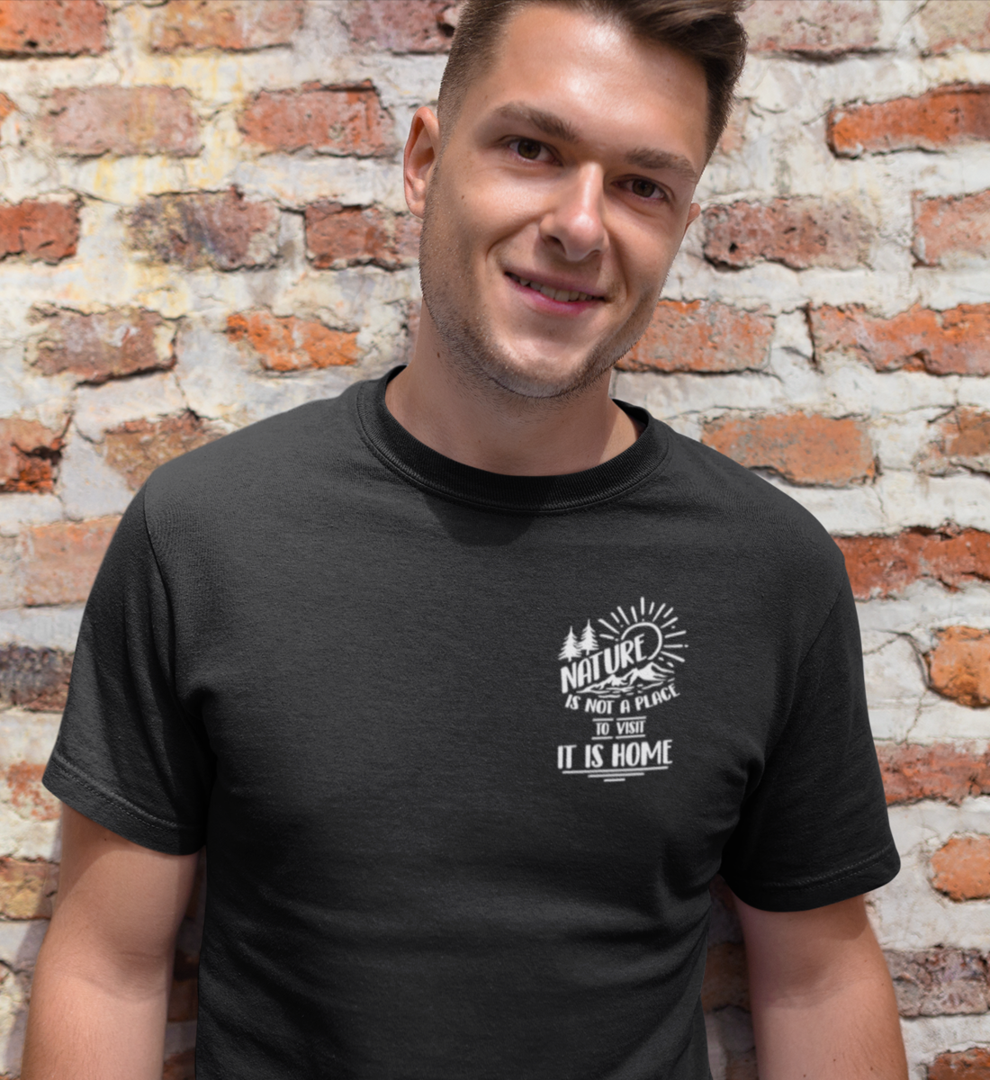 Nature is Home 100% Bio Unisex T-Shirt