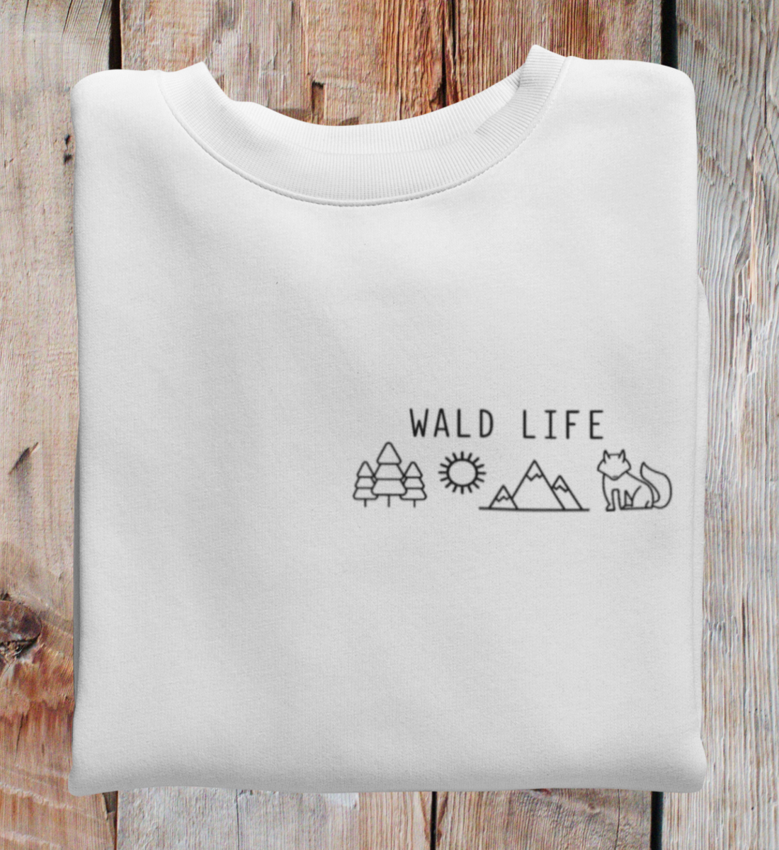 WALD LIFE 100% Bio Unisex Sweatshirt