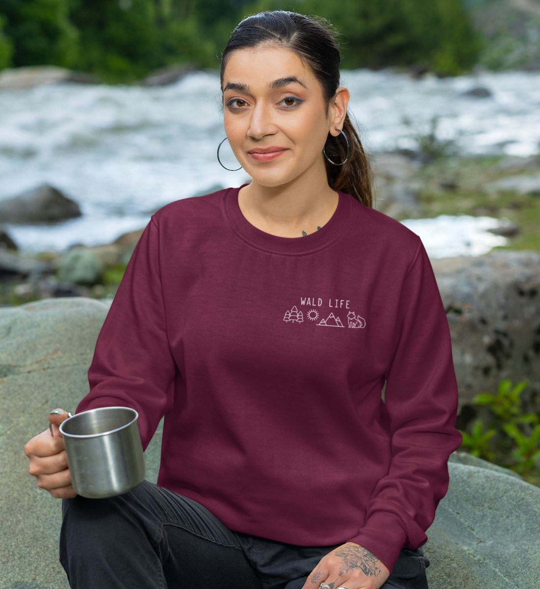 WALD LIFE 100% Bio Unisex Sweatshirt