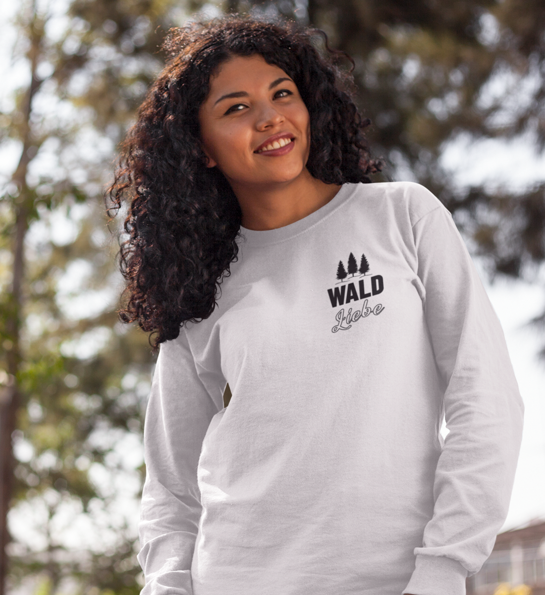 Wald Liebe 100% Bio Unisex Sweatshirt