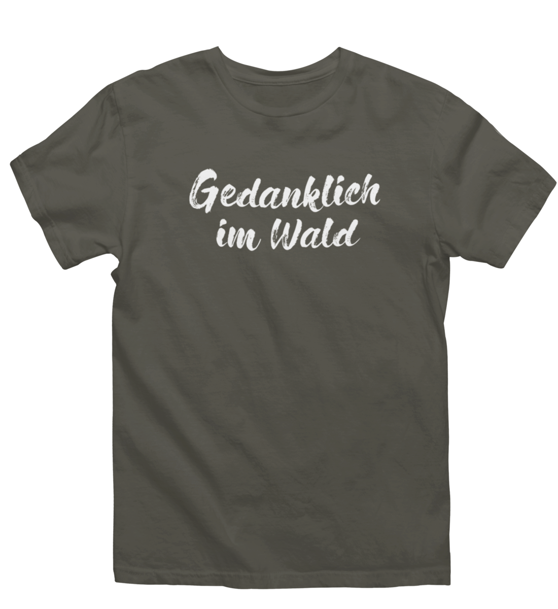 Gedanklich im Wald 100% Bio Unisex T-Shirt