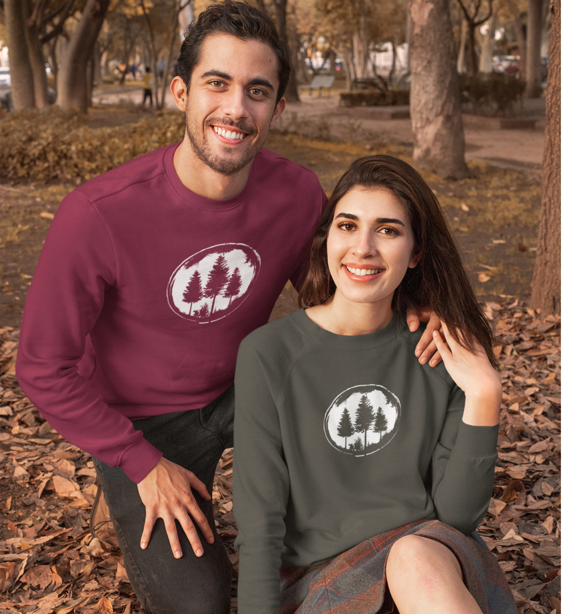 Fichten 100% Bio Unisex Sweatshirt