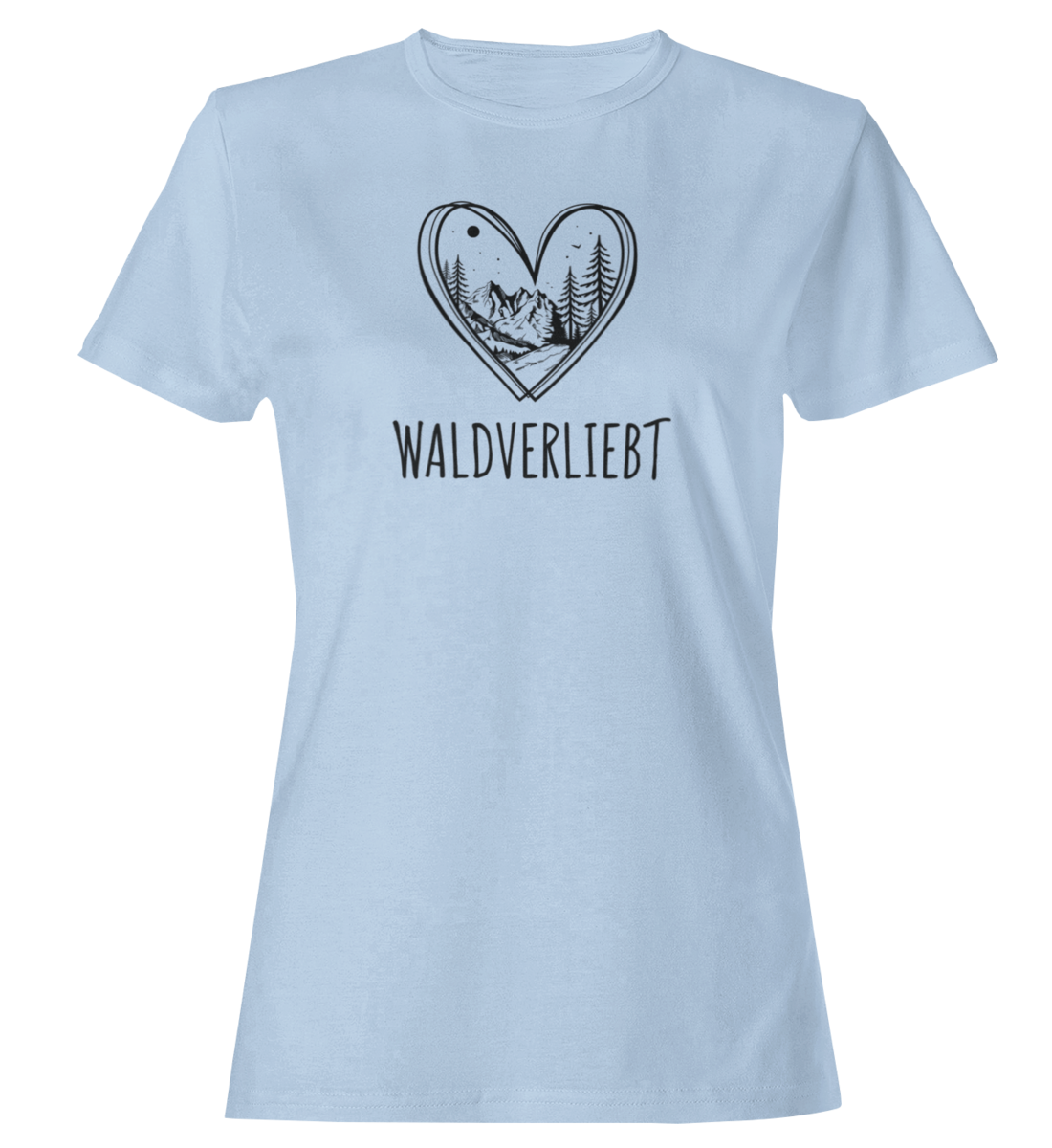 Waldverliebt - 100% Bio Frauen T-Shirt