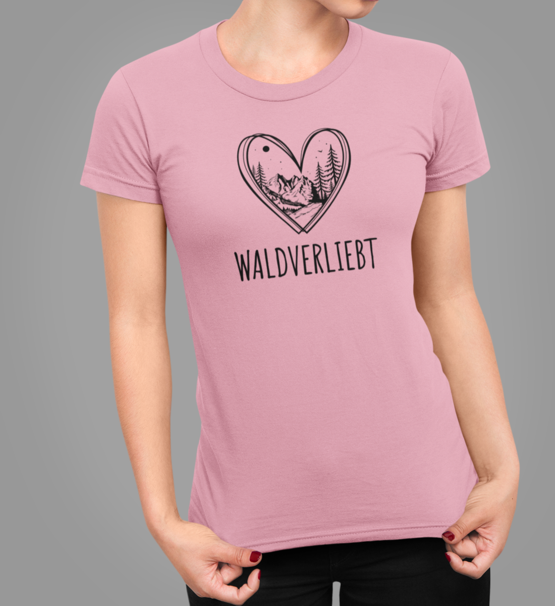 Waldverliebt - 100% Bio Frauen T-Shirt