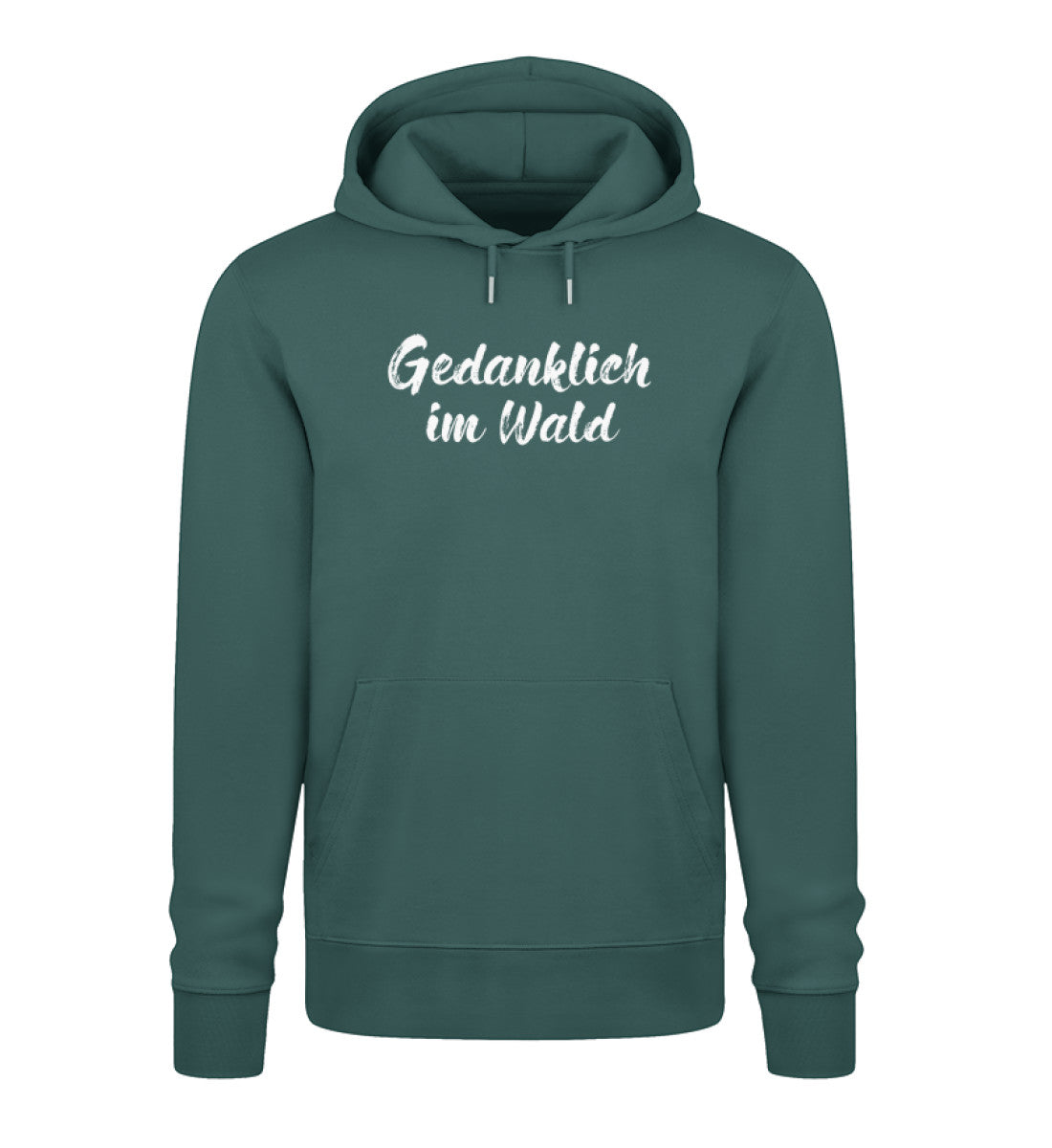 Gedanklich im Wald 100% Bio Unisex Hoodie