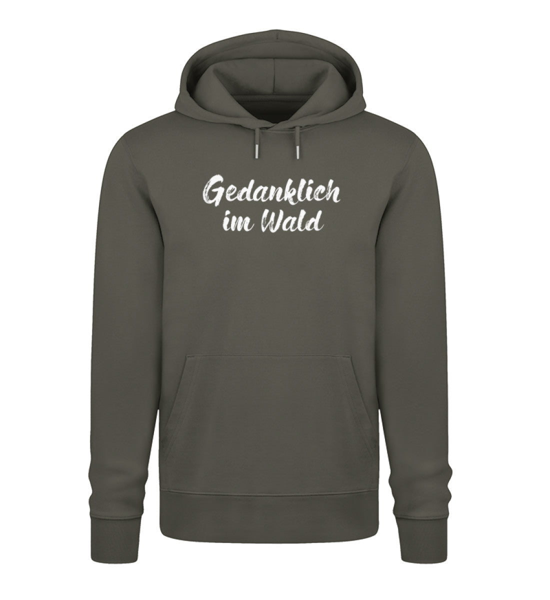 Gedanklich im Wald 100% Bio Unisex Hoodie