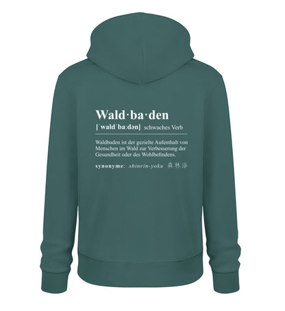 Waldbaden 100% Bio Unisex Hoodie Backprint