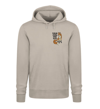 Fuchs muss man sein 100% Bio Unisex Hoodie