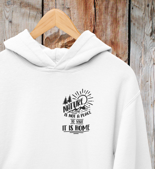 Nature is Home 100% Bio Unisex Hoodie