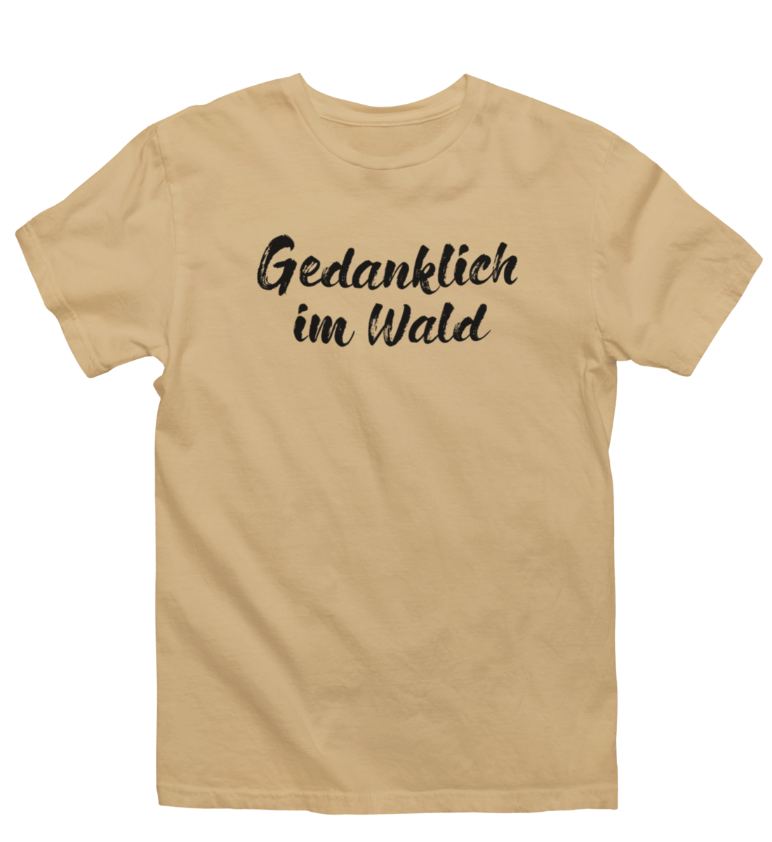 Gedanklich im Wald 100% Bio Unisex T-Shirt
