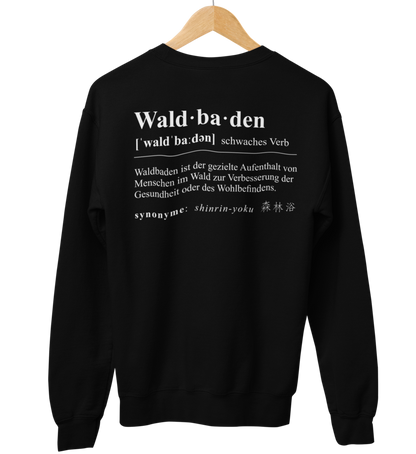 Waldbaden 100% Bio Unisex Sweatshirt