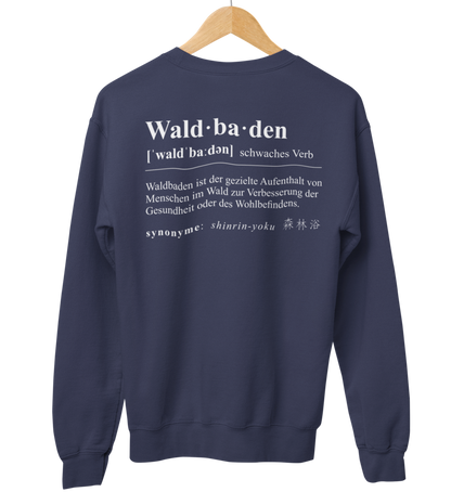 Waldbaden 100% Bio Unisex Sweatshirt
