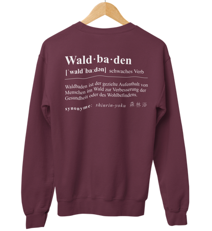 Waldbaden 100% Bio Unisex Sweatshirt
