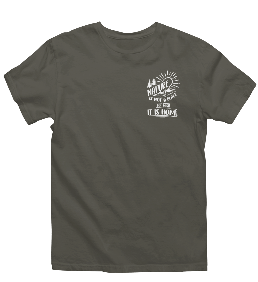 Nature is Home 100% Bio Unisex T-Shirt