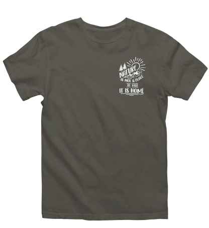 Nature is Home 100% Bio Unisex T-Shirt