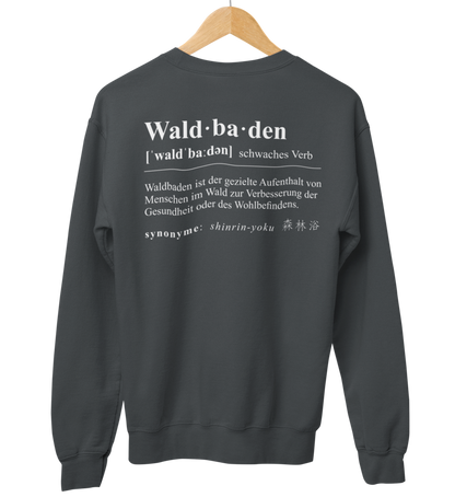Waldbaden 100% Bio Unisex Sweatshirt