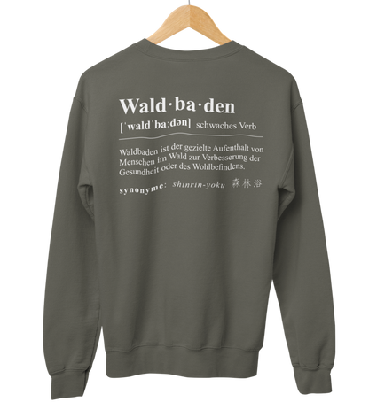 Waldbaden 100% Bio Unisex Sweatshirt