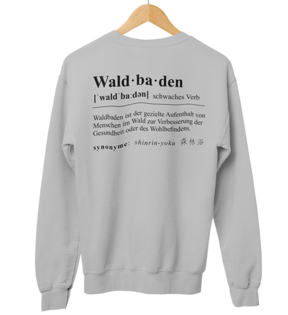Waldbaden 100% Bio Unisex Sweatshirt