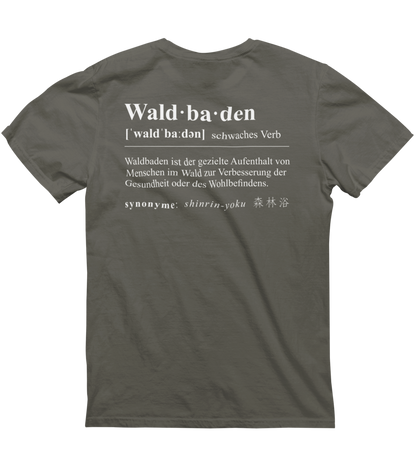 Waldbaden 100% Bio Unisex T-Shirt Backprint