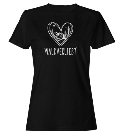 Waldverliebt - 100% Bio Frauen T-Shirt