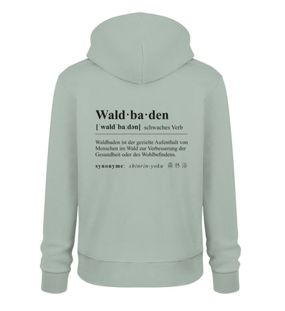 Waldbaden 100% Bio Unisex Hoodie Backprint